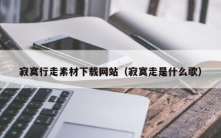 金坛寂寞行走素材下载网站（寂寞走是什么歌）